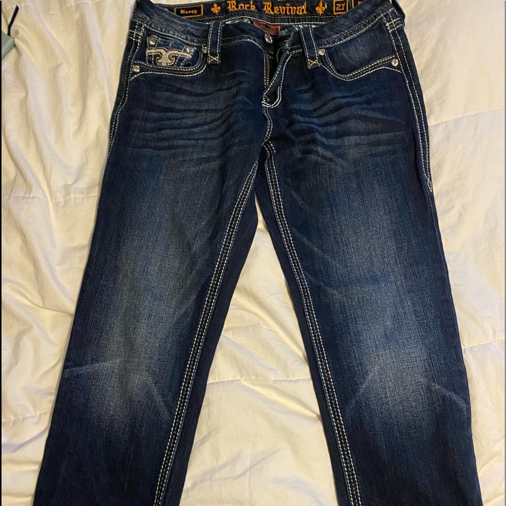 Rock Revival capris Nancy fit size 27